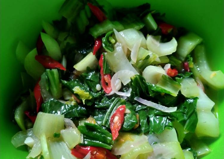 Resep Tumis Pakcoy ala rumahan sederhana &amp; Hemat yang Bisa Manjain Lidah