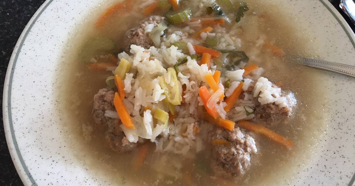 Sopa de obispo en vereda Receta de La Toya- Cookpad