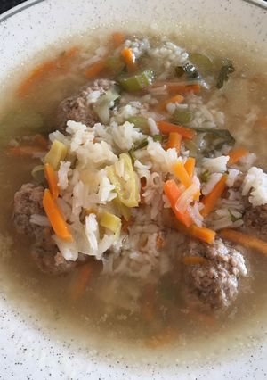 Una foto de Sopa de obispo en vereda