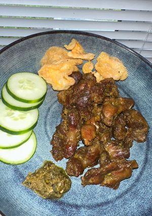 Foto resep Ati ampela goreng bumbu ungkep