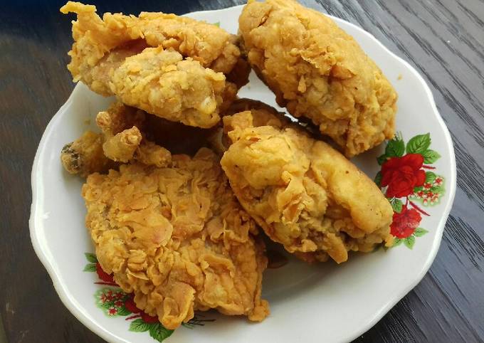 Ayam goreng tepung ala kfc