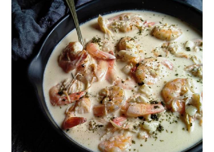 Resep Creamy Garlic Shrimp yang Sempurna