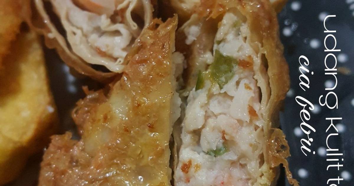Resep Lumpia udang kulit tahu ala fe� oleh CIA Febri Cookpad