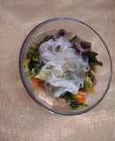 Caldo de Kale y Fideo Chino