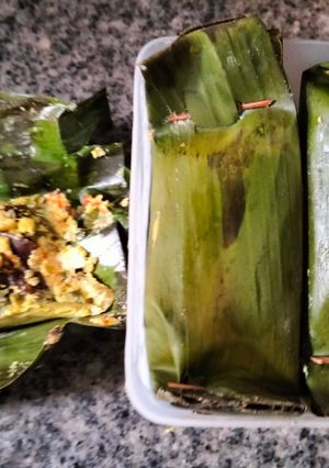 Foto resep Pepes jamur kuping dan tahu