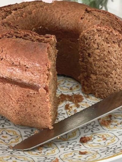 Foto de Bolo de Iogurte e Maçã