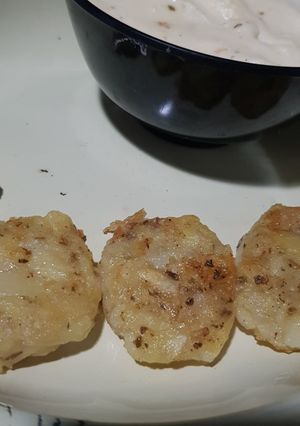 Foto resep HASH BROWNS MCD HACK x BECHAMEL SAUCE💜