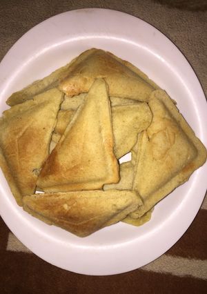 A picture of Semovita cake.