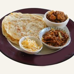 A picture of CHEESY MULTI GRAIN FLAT BREAD/NAAN.
