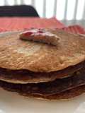Panqueques de plátano y avena sin azúcar