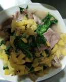 Thịt bò kho dứa cải thìa