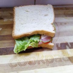 A picture of Sandwich #15minutesorlesscontest.