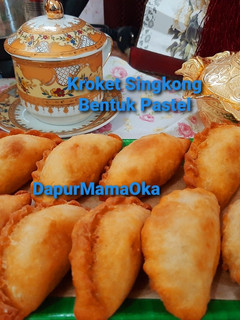 Foto resep Kroket singkong bentuk pastel