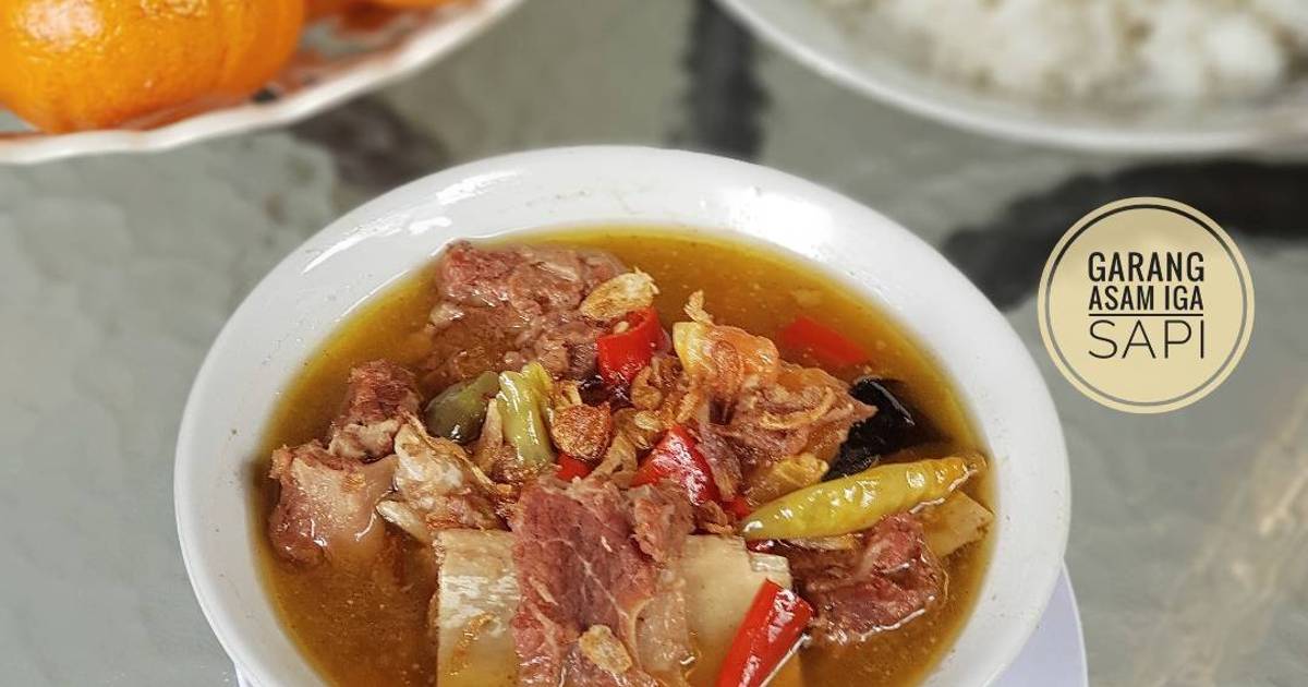 Resep Garang asam iga sapi oleh Yulie_wjy - Cookpad