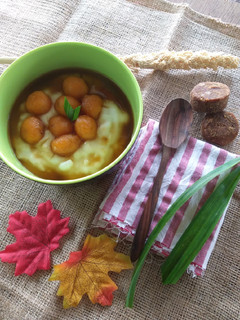 Foto resep Bubur sumsum dengan cendil ubi
