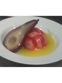Una foto de Peras confitadas 🍐
