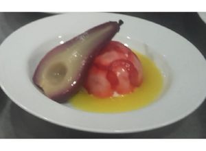 Una foto de Peras confitadas 🍐