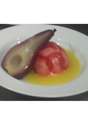 Una foto de Peras confitadas 🍐