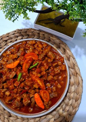 Foto resep Mercon Daging Tempe
