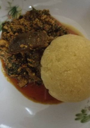 A picture of Egusi Soup.