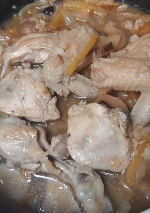 Foto resep Ayam kecap jamur shitake sehat