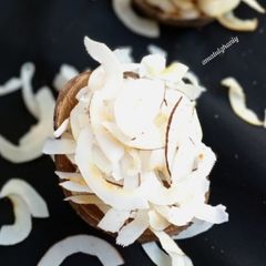 A picture of Homemade Dessicated Coconuts.