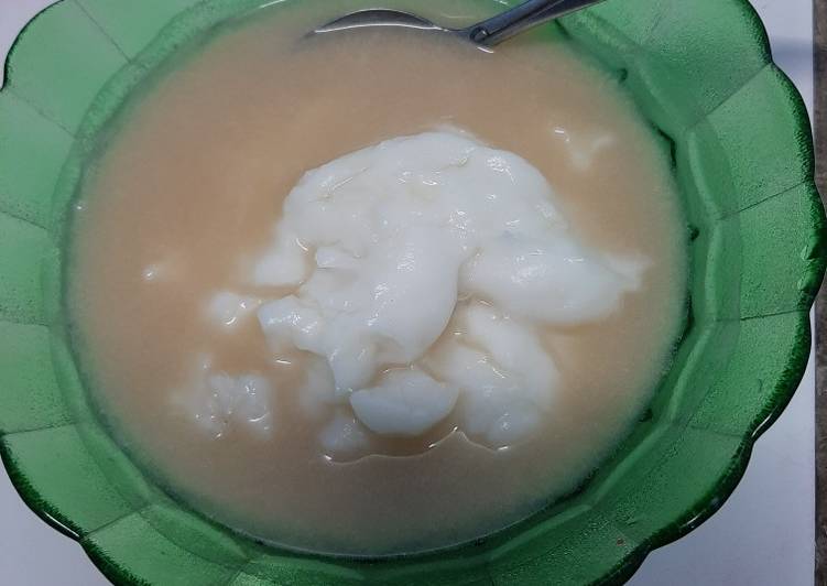 Bubur sumsum lembut