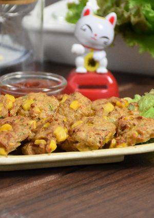 รูปของ ทอดมันข้าวโพดทูน่า Philips Airfryer