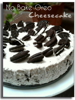 Foto resep No-Bake Oreo Cheesecake