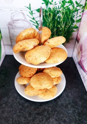Une photo de Cookies aux lardons et aux deux fromages #septembre
