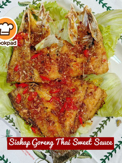 Gambar 👩🍳Siakap Goreng Thai Sweet Sauce
