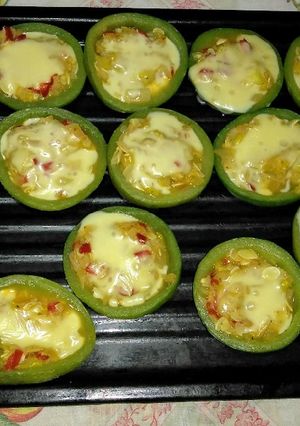 Una foto de Zapallitos rellenos