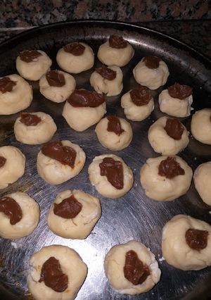 Una foto de Pepas con dulce de leche