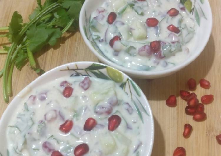 How to Make Super Quick Homemade Pomegranate Raita