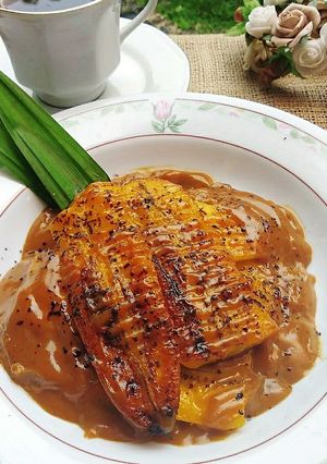 Foto resep Pisang Gapit Saus Karamel