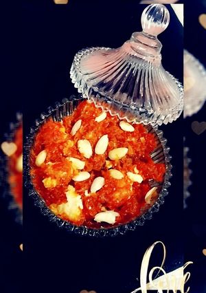 A picture of Gajr ka halwa.