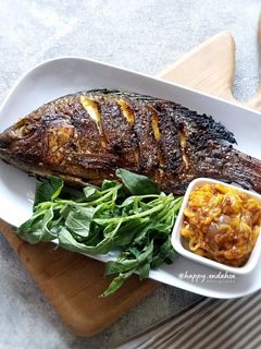 Foto resep Ikan Bakar Sambal Mangga