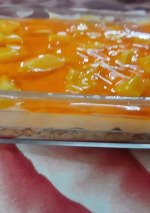 A picture of Mango orange delight.