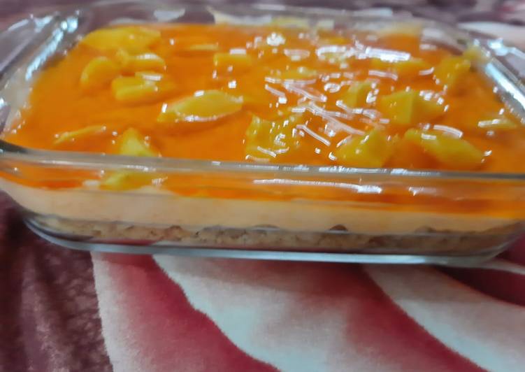 Easiest Way to Make Super Quick Homemade Mango orange delight