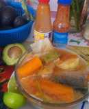 Caldo de pescado Michi🐟😙
