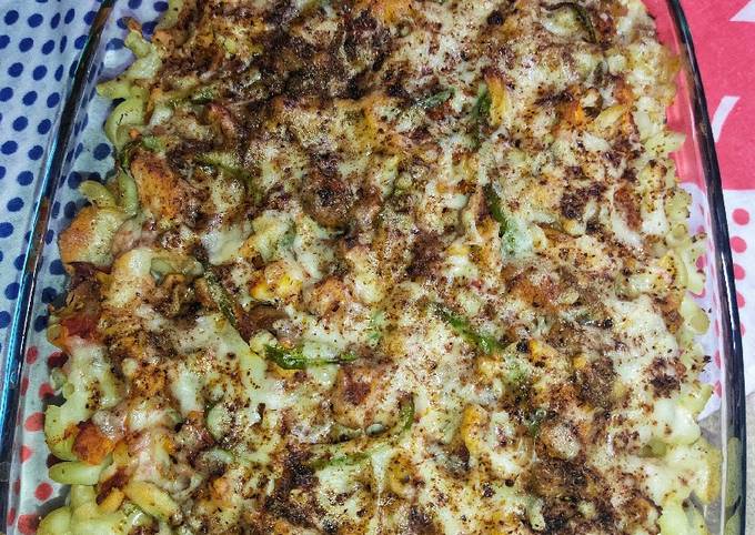 Chicken Elbow Pasta Casserole Recipe by Bushra Mazhar - Cookpad