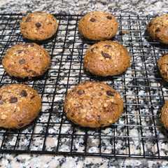Foto principal de Galletas de cottage con avena, chocolate y almendras