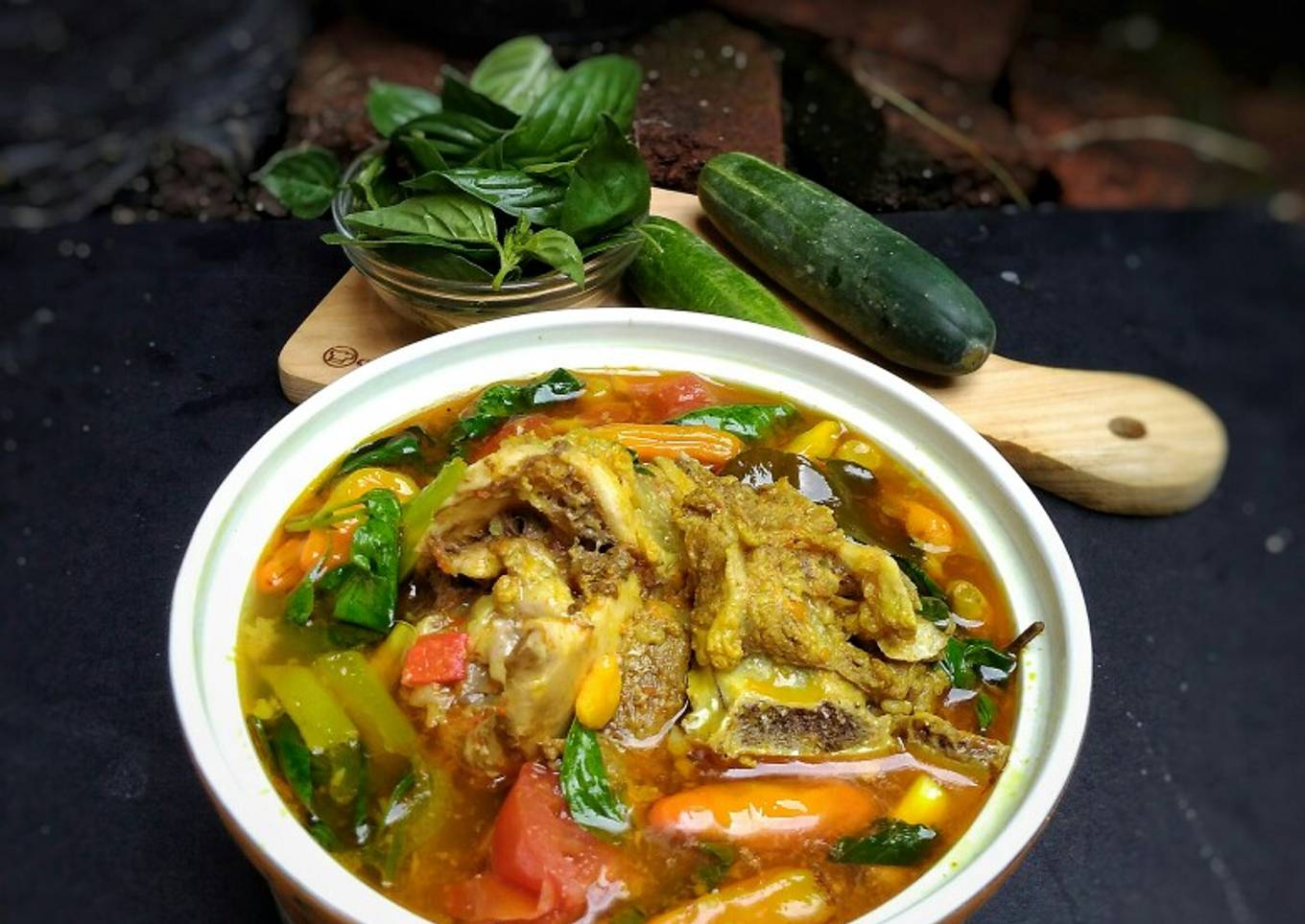 Pindang Tulang Palembang (Bumbu Ulek)