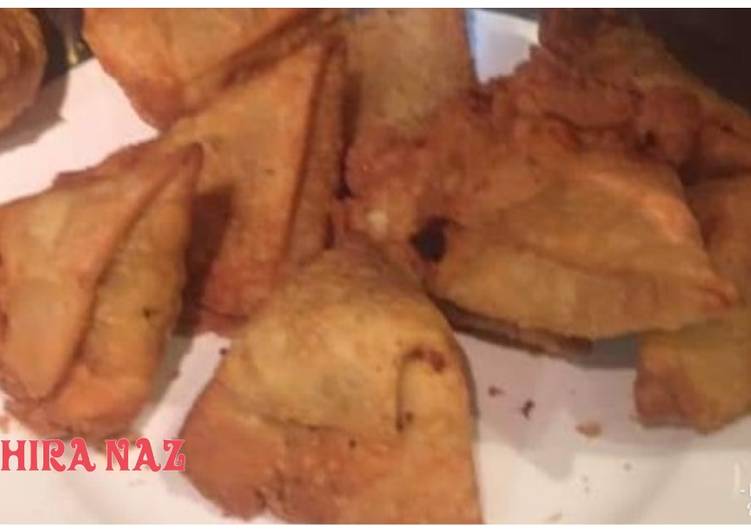 Recipe of Super Quick Homemade Aloo ke SAMOSA