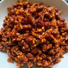 รูปของ Tempe dan kacang orek