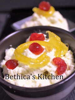 A picture of Jalebi Shrikhand.