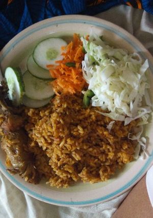 A picture of Emergency jollof.