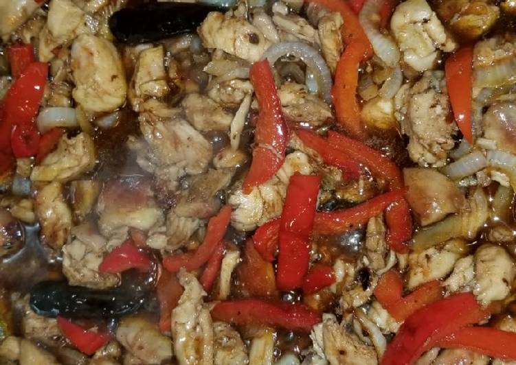 Recipe of Super Quick Homemade Spicy Bourbon Chicken