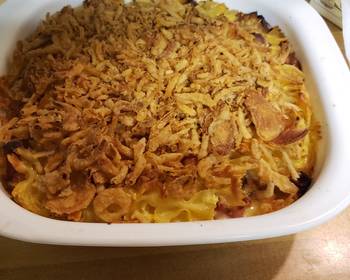 Unique Cuisine Ham and Cheese Casserole Delicious Nutritious