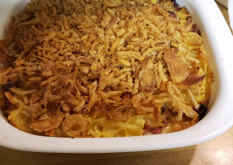 Step by Step Guide to Make Favorite Ham and Cheese Casserole